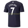 Original Fußballtrikot Manchester City Raheem Sterling 7 Ausweichtrikot 2021-22 Für Herren